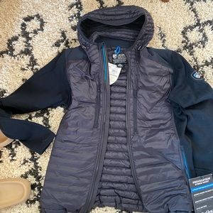NWT Kuhl Provocateur Hybrid Hoodie navy men’s M